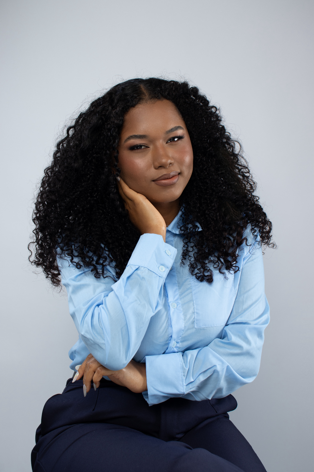 Nail designer Aparecida de Goiânia — Lanna Karolyne em atendimento